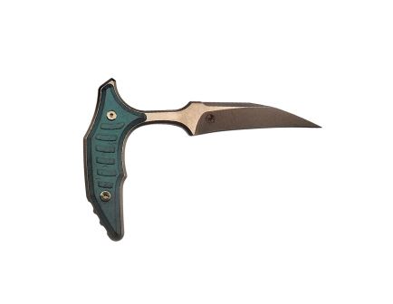 Microtech BEE Marfione Select Push Dagger Non-Serrated, Antique Green/Bronze