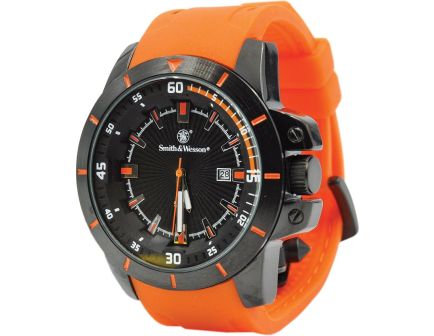 Smith & Wesson Trooper Watch, Black/Orange