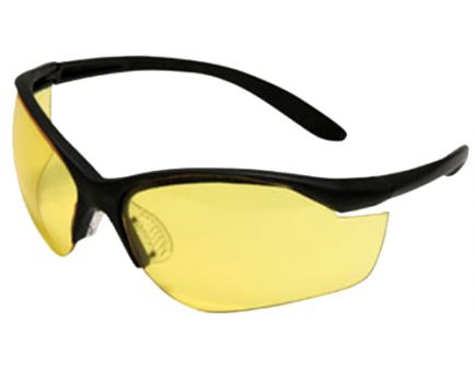 Howard Leight Vapor II Sharp-Shooter Wraparound Anti-Fog Safety Eyewear, Amber Lens, 10/case - R-01536