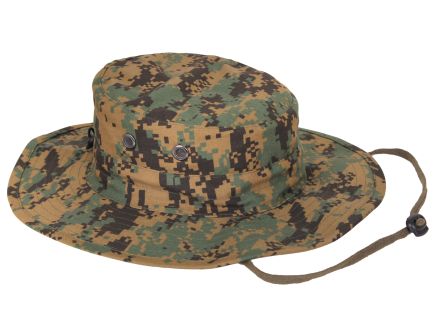 Rothco Adjustable Boonie Hat - Woodland Digital Camo