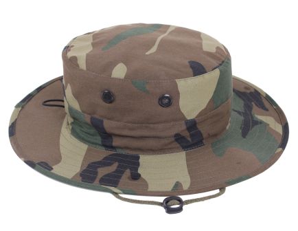 Rothco Adjustable Boonie Hat - Woodland Camo