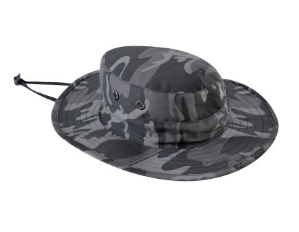 Rothco Adjustable Boonie Hat - Black Camo