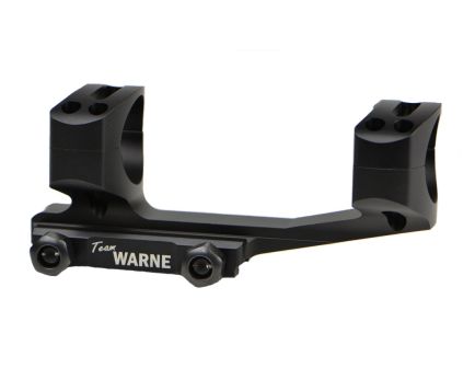 Warne Gen 2 Extended Skeletonized 1" MSR Mount, Black - XSKEL1TW