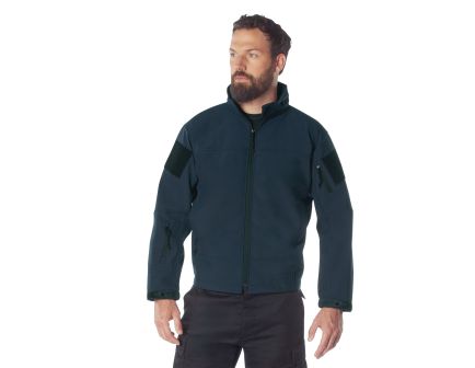 Rothco Covert Ops Lightweight Soft Shell Jacket - Midnight Navy Blue, 2X-Large