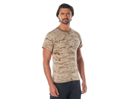 Rothco Digital Camo T-Shirt - Desert Digital Camo, X-Large