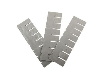 Brownells Large Bench Box Short Divider, Gray Pack of 3