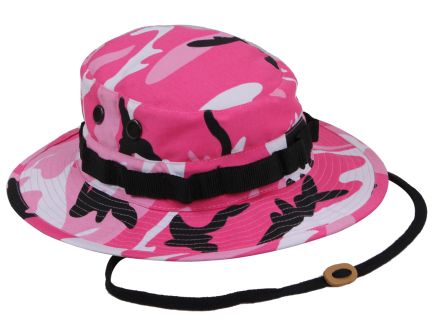 Rothco Camo Boonie Hat - Pink Camo, Head Size 7 1-2