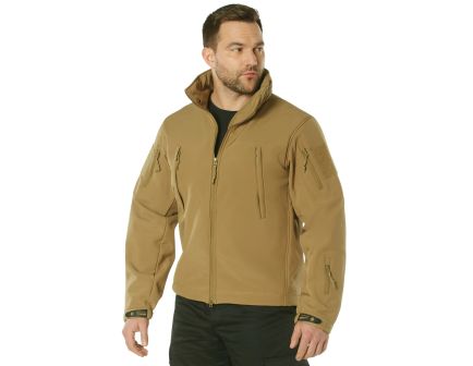 Rothco Concealed Carry Soft Shell Jacket - Coyote Brown, 4X-Large