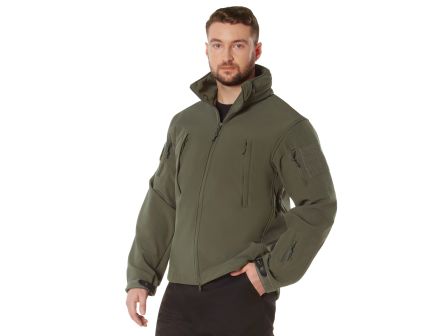 Rothco Concealed Carry Soft Shell Jacket - Olive Drab, 4X-Large