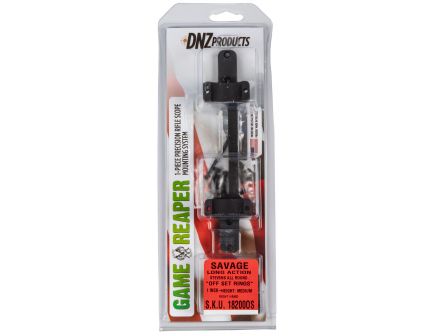 DNZ Game Reaper Savage 1 inch Medium Aluminum Precisioned 1-Piece Scope Tube, Matte Black - 18200OS