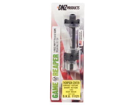 DNZ Game Reaper Thompson Center Venture 1 inch Medium Aluminum Precisioned 1-Piece Scope Tube, Matte Black - 11121