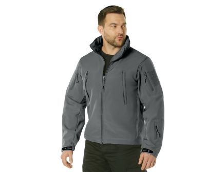 Rothco Concealed Carry Soft Shell Jacket - Gunmetal Grey, 3X-Large