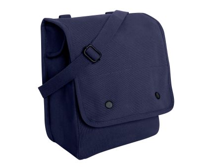 Rothco Canvas Map Case Shoulder Bag - Navy Blue