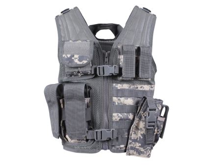 Rothco Kids Tactical Cross Draw Vest - Acu Digital Camo