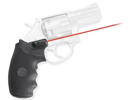 Crimson Trace Front Activation Replacement Laser Grip for Charter Arms 22/32/38 Revolvers, Black - LG-325