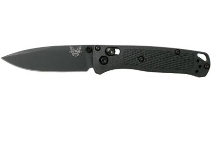 Benchmade Mini Bugout Folding Drop Point Knife, Black - 533BK-2