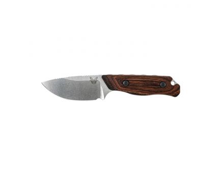 Benchmade Hidden Canyon Hunter Fixed Blade Knife, 2.79", Wood - 15017