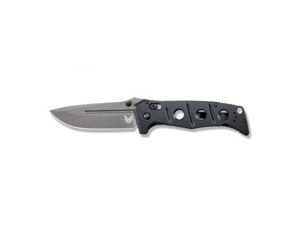 Benchmade Adamas Folding Drop Point Knife, Black - 275GY-1
