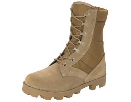 Rothco Speedlace Jungle Boot - 8 Inch, Ar 670-1 Coyote Brown, Regular, Shoe Size 11