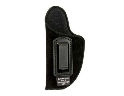 Blackhawk! IWB Black Left Handed Holster, Size 1