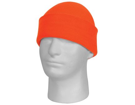 Rothco Deluxe Fine Knit Watch Cap - Safety Orange