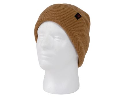 Rothco Deluxe Fine Knit Watch Cap - Work Brown