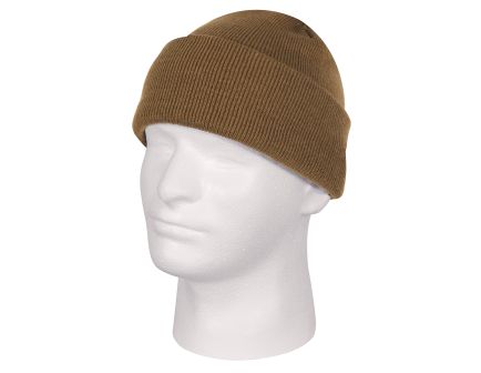 Rothco Deluxe Fine Knit Watch Cap - Coyote Brown