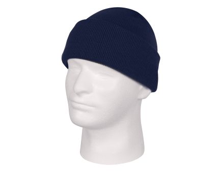 Rothco Deluxe Fine Knit Watch Cap - Navy Blue