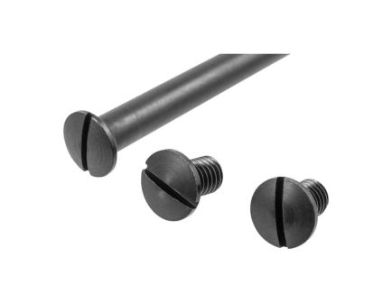 Marble Arms Tang Sight Screw Set Fits Uberti 1885, Black