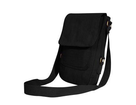 Rothco Vintage Canvas Tech Bag - Black