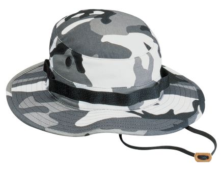 Rothco Camo Boonie Hat - City Camo, Head Size 7 1-4