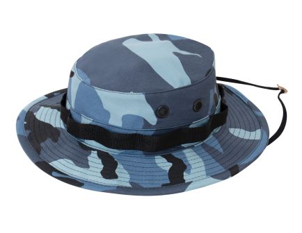 Rothco Camo Boonie Hat - Sky Blue Camo, Head Size 7 3-4
