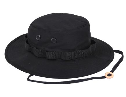 Rothco Boonie Hat - Black, Head Size 8