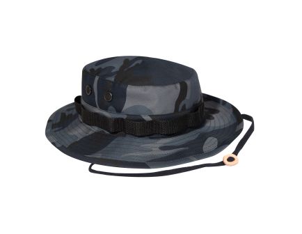 Rothco Camo Boonie Hat - Midnight Blue Camo, Head Size 7 3-4