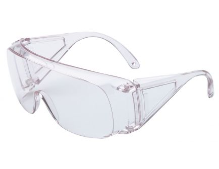 Howard Leight HL100 Shooter's Wraparound 1-Piece Safety Eyewear, Clear Lens, 4/case - R-01701