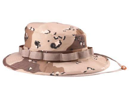 Rothco Camo Boonie Hat - 6-Color Desert Camo, Head Size 7 3-4