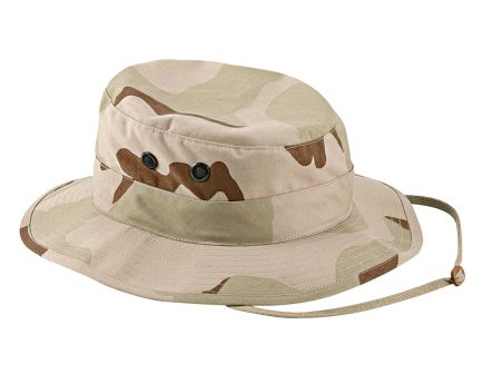 Rothco Camo Boonie Hat - Tri-Color Desert Camo, Head Size 7 3-4