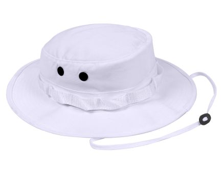 Rothco Boonie Hat - White, Head Size 7 3-4