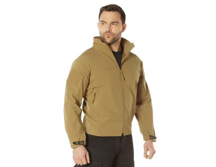 Rothco Covert Ops Lightweight Soft Shell Jacket - Coyote Brown, 2X-Large