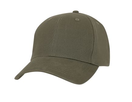 Rothco Supreme Solid Color Low Profile Cap - Vintage Olive Drab