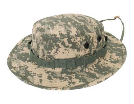 Rothco Digital Camo Boonie Hat - Acu Digital Camo, Head Size 8