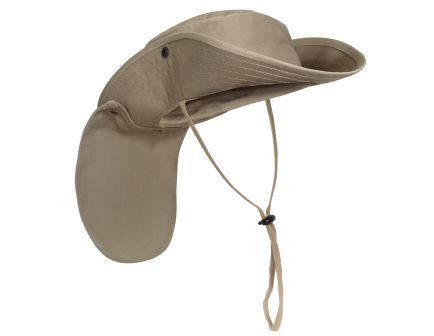 Rothco Adjustable Boonie Hat With Neck Cover - Khaki