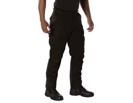 Rothco Rip-Stop Bdu Pants - Black, 4X-Large