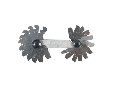 Brownells Metric Straight Thread Pitch Gauge