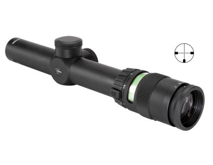 Trijicon AccuPoint 6061 T6 Aluminum Rifle Scope w/ Green Dot, 1x-4x, Hard Coat Anodized - TR24-3G