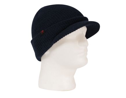 Rothco Watch Cap With Brim - Navy Blue