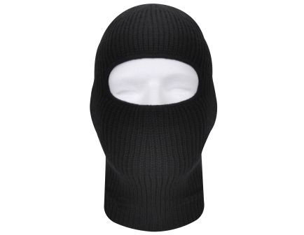 Rothco Fine Knit One Hole Facemask - Black