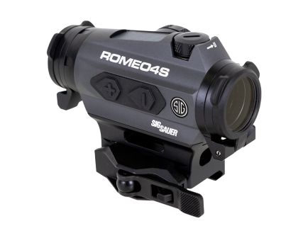 Sig Sauer ROMEO4S 1x20mm Ballistic Circle Plex Reticle Red Dot Optic - SOR43022