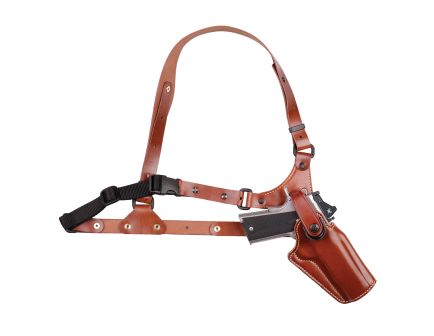 Galco Great Alaskan Glock G20/G21/G21 SF Shoulder Holster RH - Tan Leather, Classic Style with High-Quality Craftsmanship - GA228R