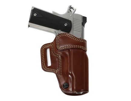 Galco Avenger Kimber 1911 OWB Holster RH - Tan Leather, Classic and Reliable Design for Everyday Use - AV266R